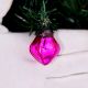 Tiny Diamond Glass Christmas Hanging Ornaments