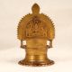 Gajalakshmi Oil Lamp Diya Made of Brass for Prayer Room