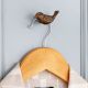 Antique Small Bird Iron Wall Hook