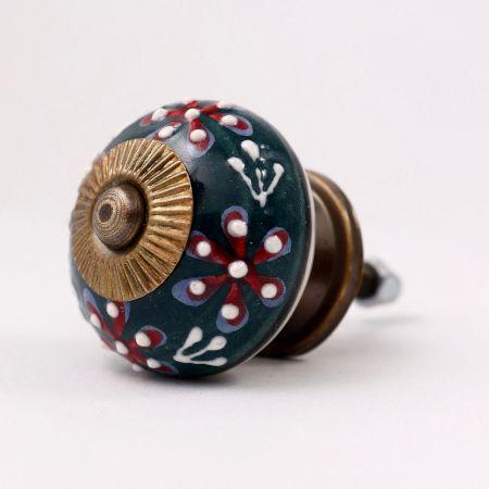 Flower Leaf Cabinet Knob