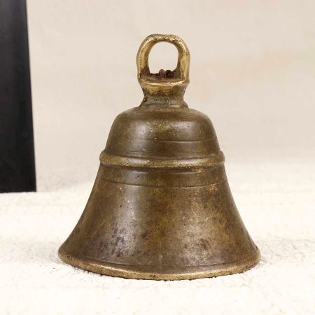 Himachal Art Bell Metal Handmade Temple Bell for Prayer Room