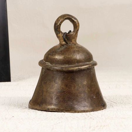 Vintage Finish Temple Bell Made of High-Quality Bell Metal
