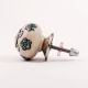Sea Green Tiny Flower Cabinet Knob