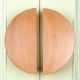 Unique Natural Wooden Door Large Handles (1Pair) (6 Inches)