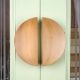 Unique Natural Wooden Door Large Handles (1Pair)
