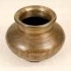 Carved Handmade Brass Holy Water Pot for Auspicious Occasions