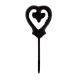 Iron Heart Decorative Wall Hook