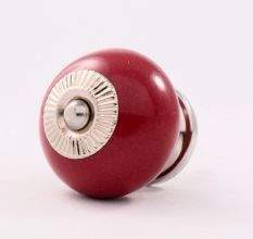 Cherry Solid Round Knob