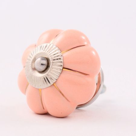 Pink Gold Line Medium Knob