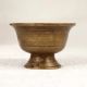 Vintage High-Quality Kumkum Tilak Cup Made of Brass