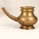 Handmade Holy Water Pot with Spout Made of Brass for Rituals