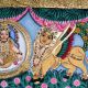 Handmade Tanjore Lakshmi Avatarana Painting for Home Decor