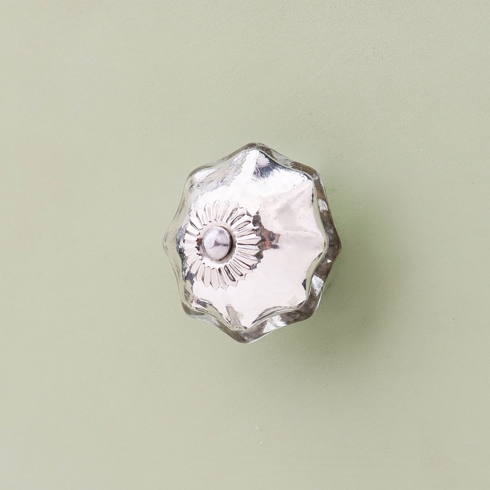 Shining Silver Knob