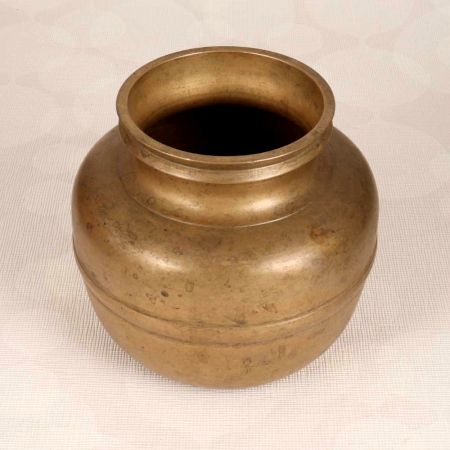 Sturdy Handmade Holy Water Pot Made of High-Quality Brass