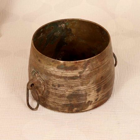 South Indian Traditional Rice Measurement Bowl for Decoration