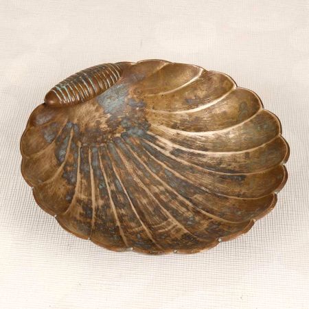 Handmade Decorative Brass Soap Pot in English Art for Collection