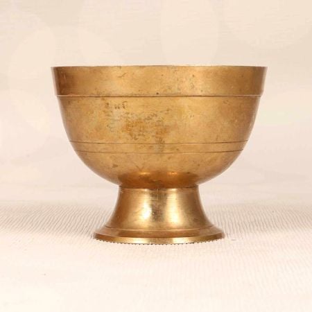 Vintage Finish Kumkum Bowl Made of High-Quality Brass
