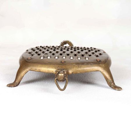 Finest Brass Vegetable Grater in Vintage Finish for Decoration