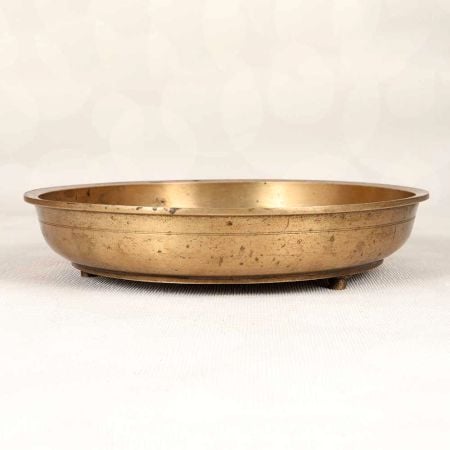 Vintage Handmade Brass Bowl God Bathtub for Decoration