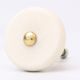White Stone Flat Drawer Knob Online