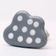 Grey White Dot Cloud Ceramic Cabinet Knob