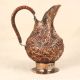 Handcrafted Vintage Copper Islamic Jug with Engraving