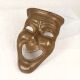 Handmade Finest Brass Male Mask for Wall Hanging