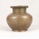 Vintage Finest Brass Holy Water Pot in Himachal Art for Decor
