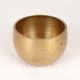 Handmade Brown Vintage Brass Om Singing Bowl for Meditation