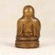 Handmade Vintage Brass Laughing Buddha in Chinese Art