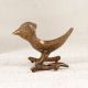 Handmade Solid Brass Bird Trinket Bowl for Home Decoration
