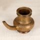 South Indian Brass Holy Water Pot with Spout for Decoration