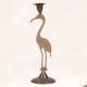 Beautiful Bird Candle Holder Made of High-Quality Brass