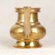 Shiny Golden Brass Water Pot with Spout for Home Decoration