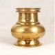 Shiny Golden Brass Water Pot with Spout for Home Decoration