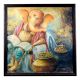 Lord Ganesha Canvas Painting for Prayer Room