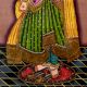 Tanjore Painting of Lady for Home and Office Decoration