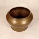 Vintage Brown Finish Brass Holy Pot for Home Decoration