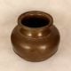 Vintage Brass Cooking Pot from South India for Flower Decoration