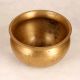 Handmade Plain Brown Finish Holy Water Pot Made of Brass