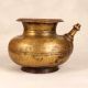 Vintage Finish Brass Holy Water Pot with Spout for Rituals