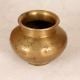 Beautiful Plain Brown Finish Lota Water Pot for Rituals