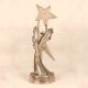Handcrafted Silver Nickel Plated Brass Trophy for Decoration