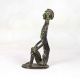 Handmade Tribal Art Brass Man Figure Statue in Bastar Art