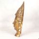 High-Quality Holy Brass Gauri Head Statue in Brown Finish