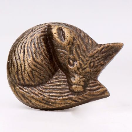 Antique Fox Metal Cabinet Knobs
