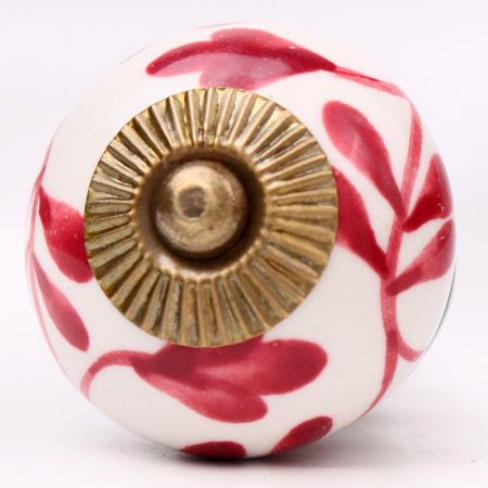 Red Flower Knob