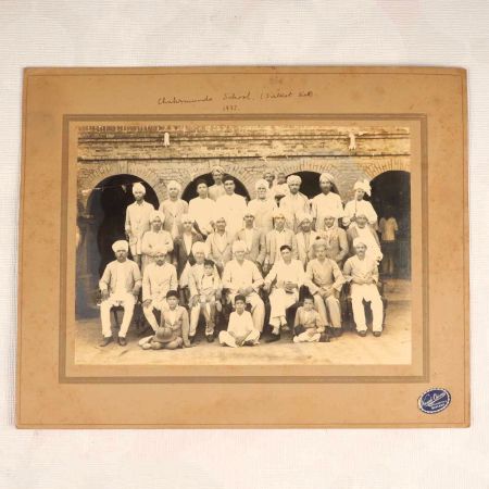 Vintage Paper Photograph in Black and White Colour for Collection
