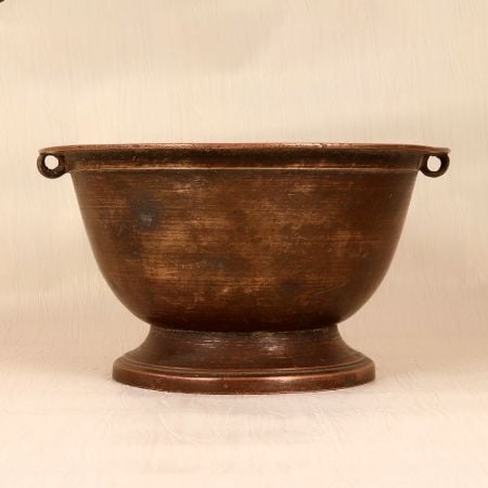 Sturdy Traditional South Indian Holy Pot Made of Finest Brass