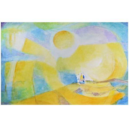 Adorning Canvas Painting by Artist Rosemarie Gorke